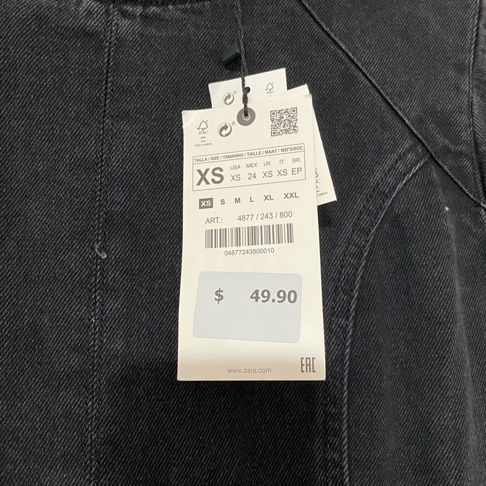 Zara denim dress